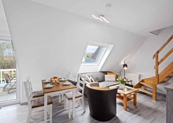 Haus Tide Wohn- und Essbereich- App. 4 Midlum