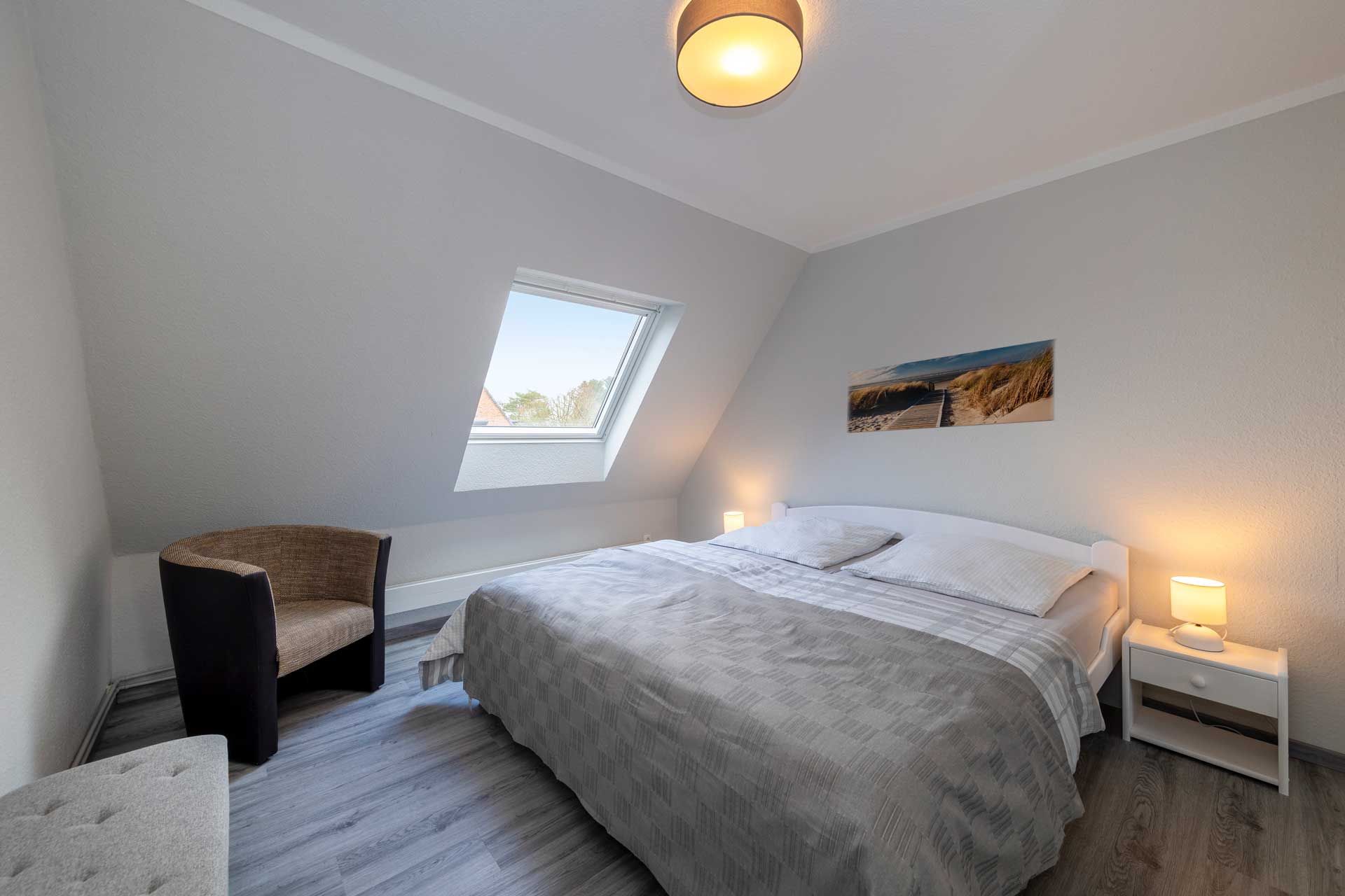 Haus Tide Schlafbereich App Midlum