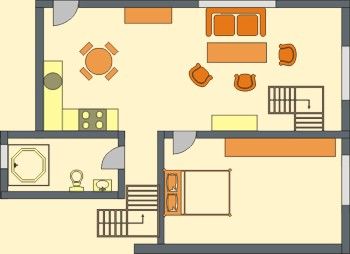 Haus Tide Grundriss-App Midlum